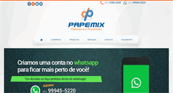 Desktop Screenshot of papemix.com.br