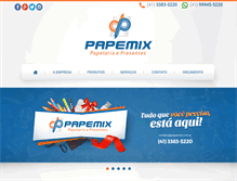 Tablet Screenshot of papemix.com.br